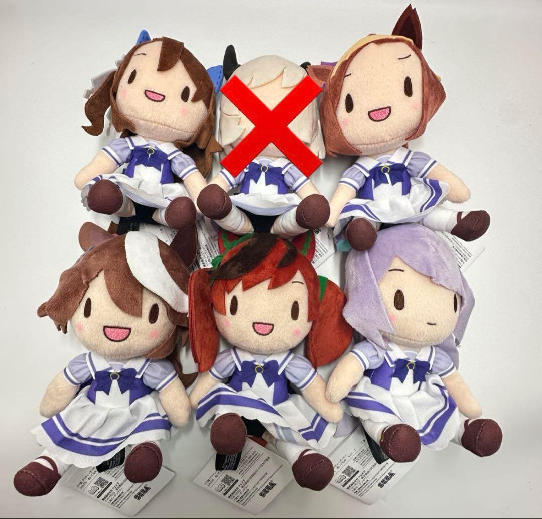 セミコンプ】ウマ娘プリティーダービーふわぷちぬいぐるみ Vol.7 Vol.8