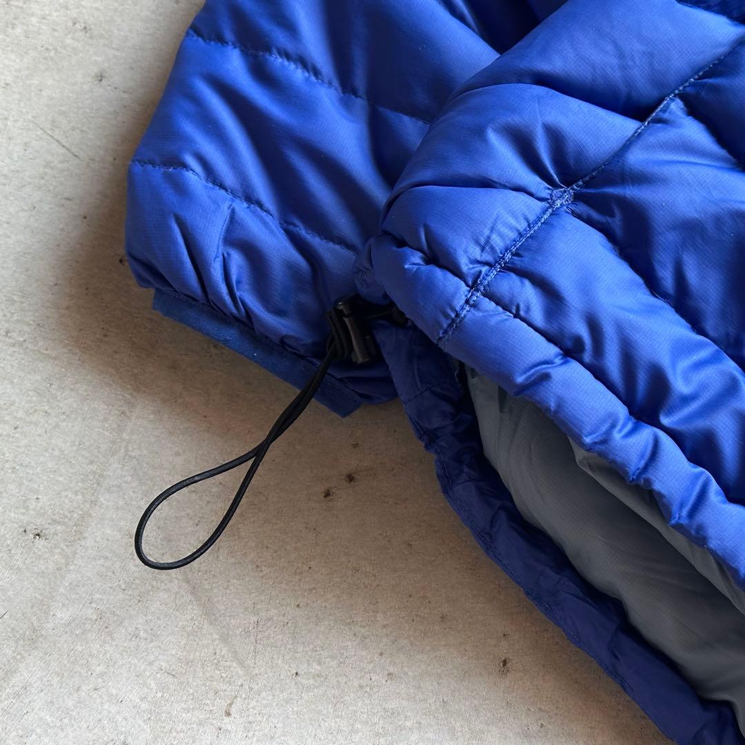 2007年 patagonia ダウンセーターフーディ L ブルー
