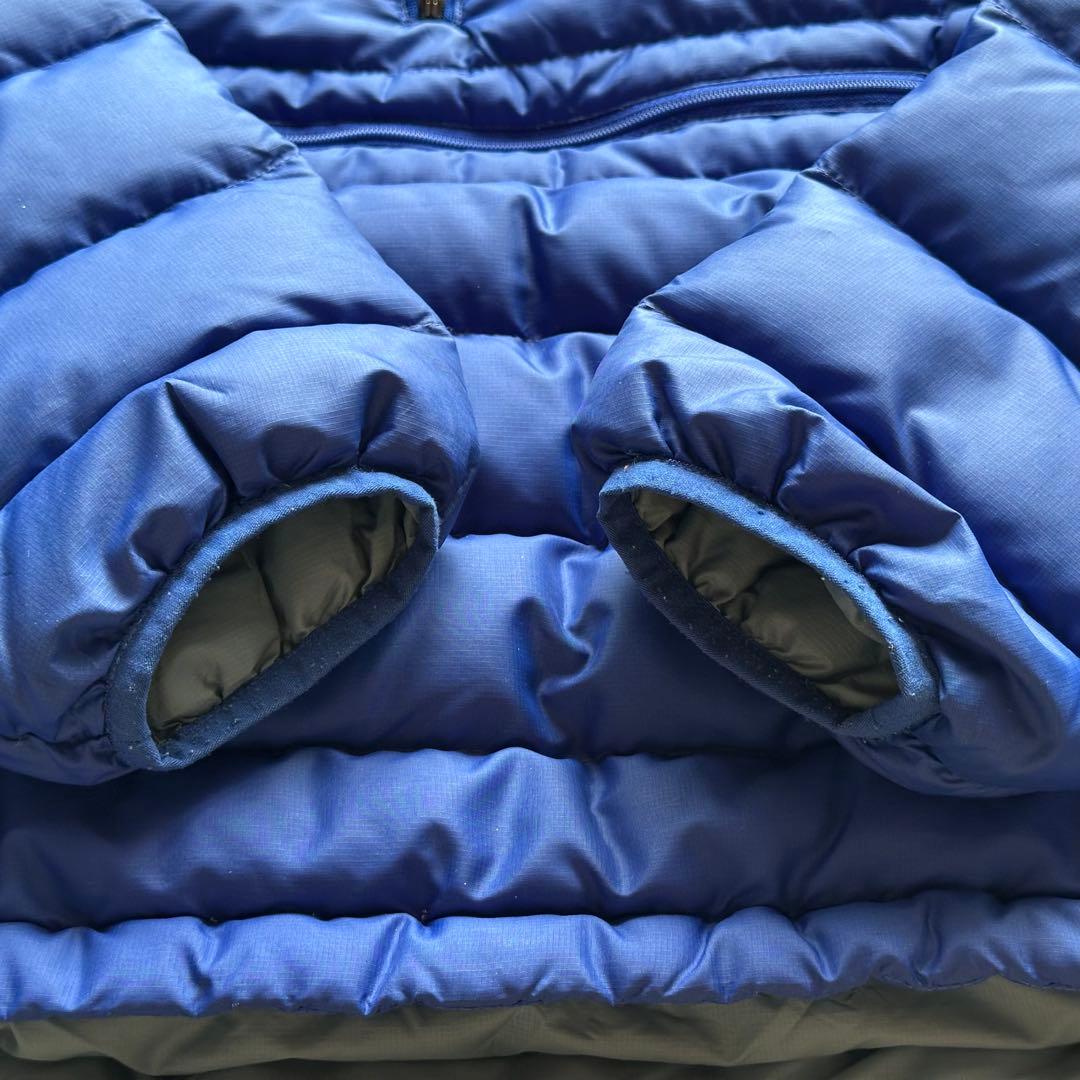 2007年 patagonia ダウンセーターフーディ L ブルー