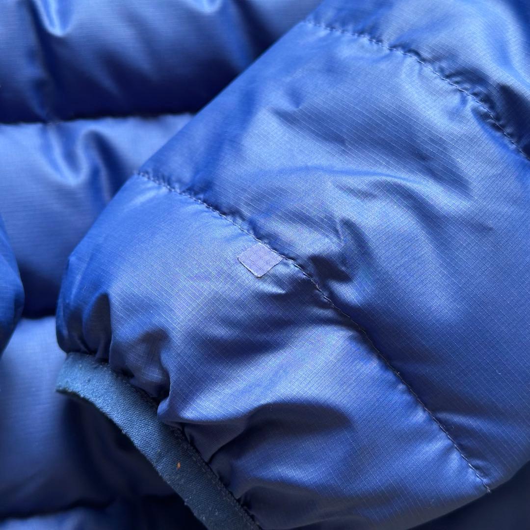 2007年 patagonia ダウンセーターフーディ L ブルー