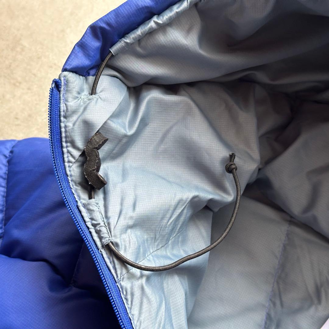 2007年 patagonia ダウンセーターフーディ L ブルー