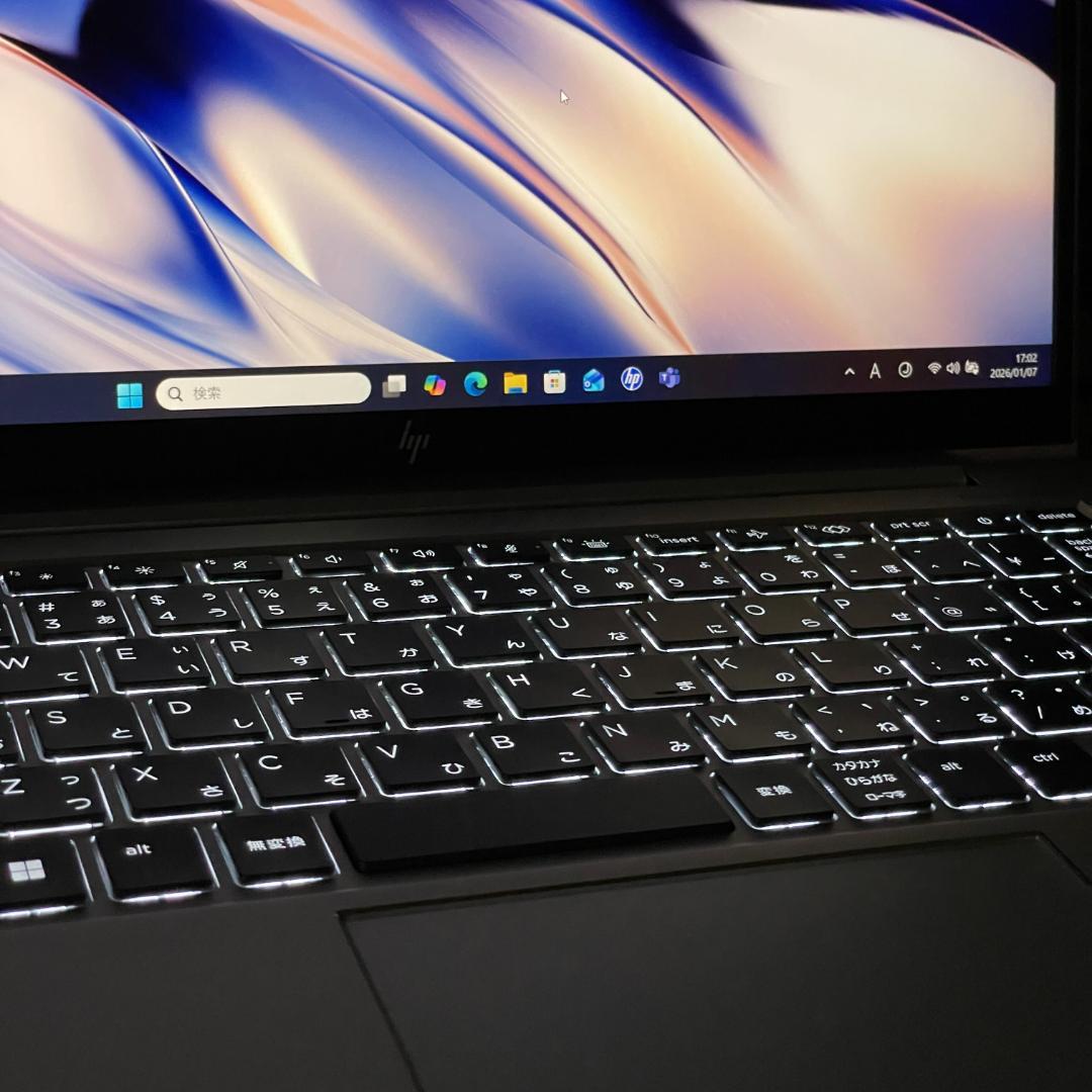 ★美品★第11世代i7 HP EliteBook ノートPC win11 SSD