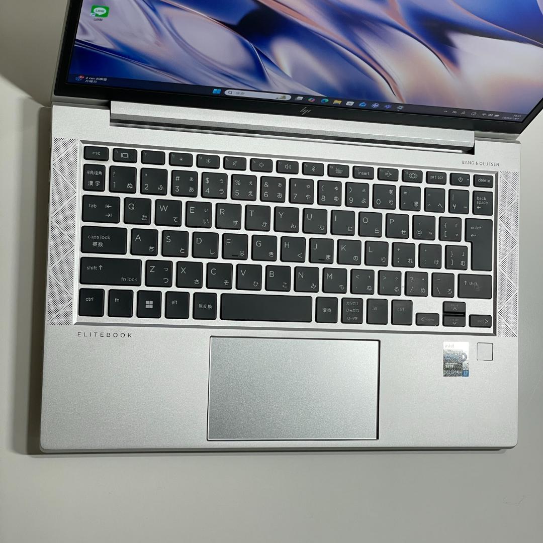 ★美品★第11世代i7 HP EliteBook ノートPC win11 SSD