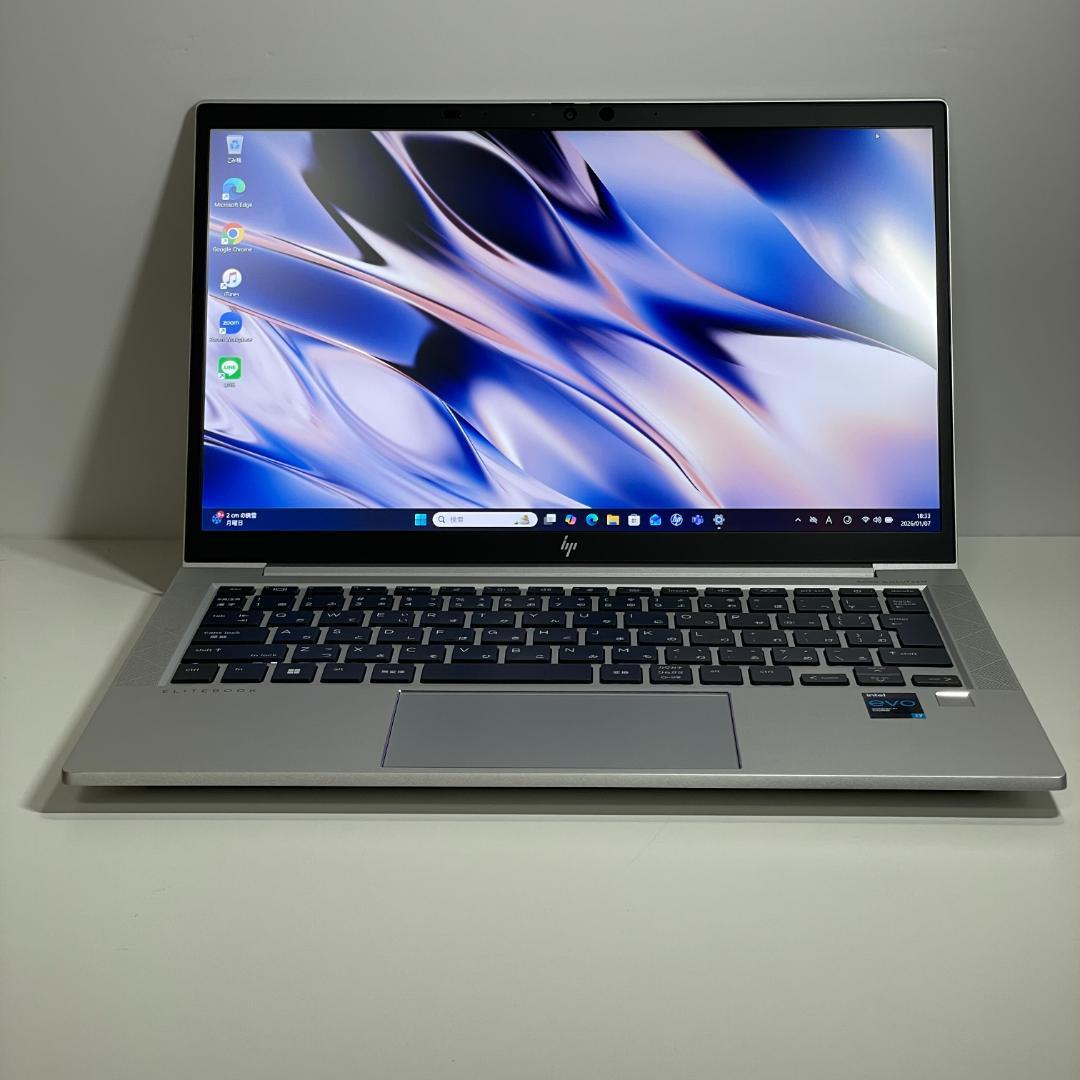 ★美品★第11世代i7 HP EliteBook ノートPC win11 SSD