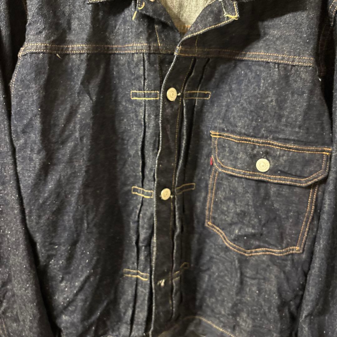 DUCK DIGGER 2001 W42L ダークデニムジャケット　ウエアハウス