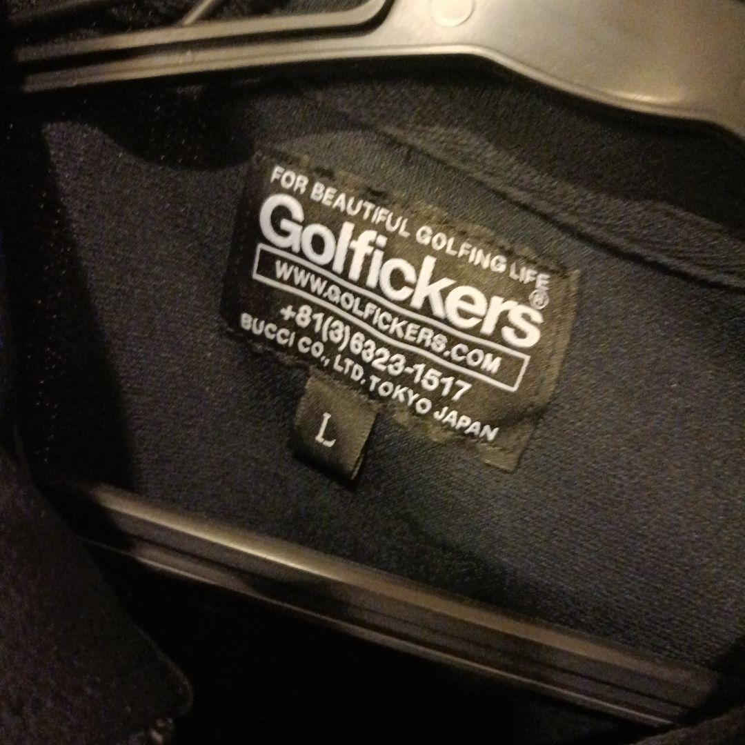 ゴルフィッカーズ　ジップポロ