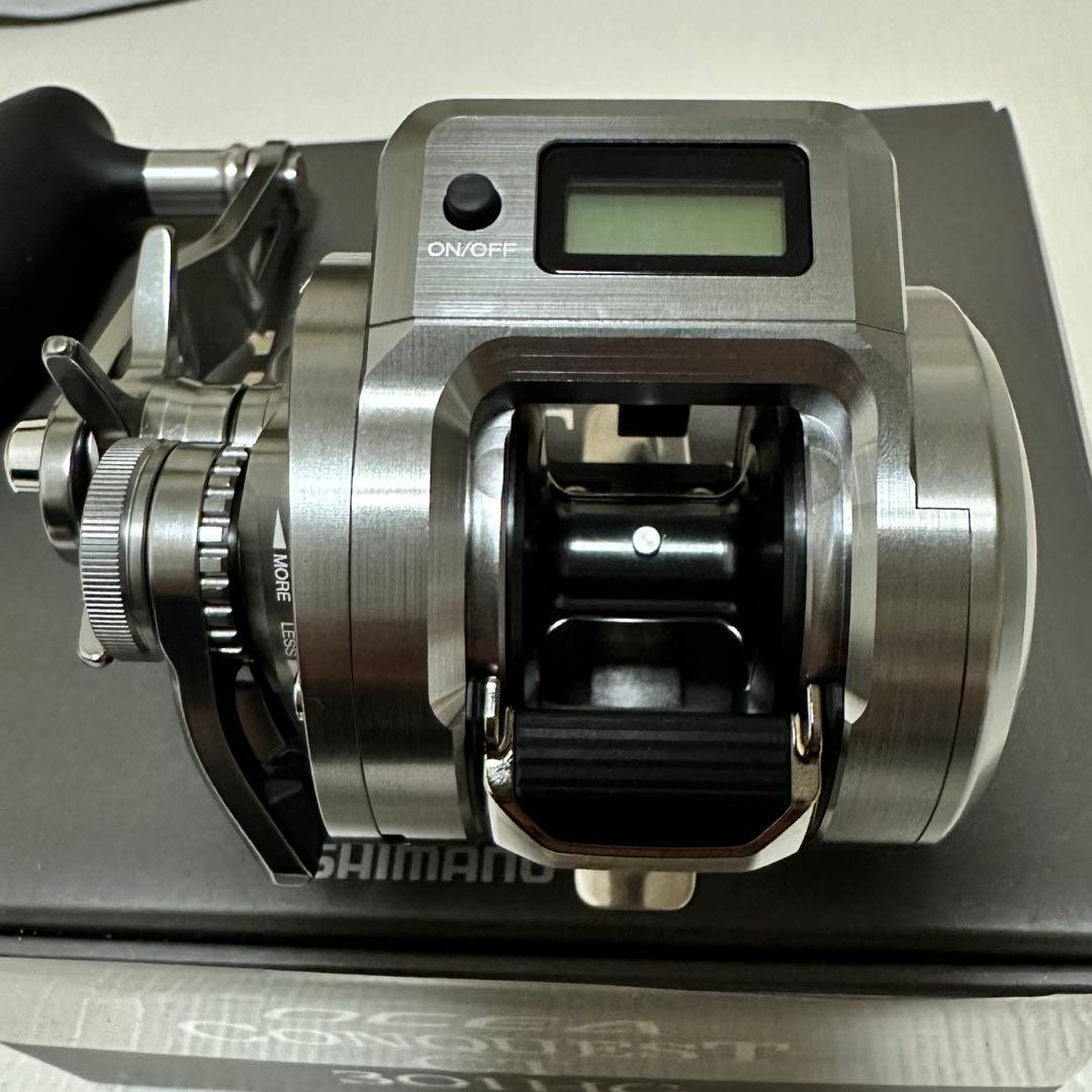 美品 シマノ 24 オシア コンクエストCT 301HG 左