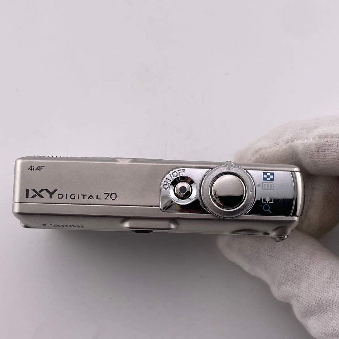 実写美⭕️美品【動作確認済】Canon　IXY　DIGITAL 70 PC1193