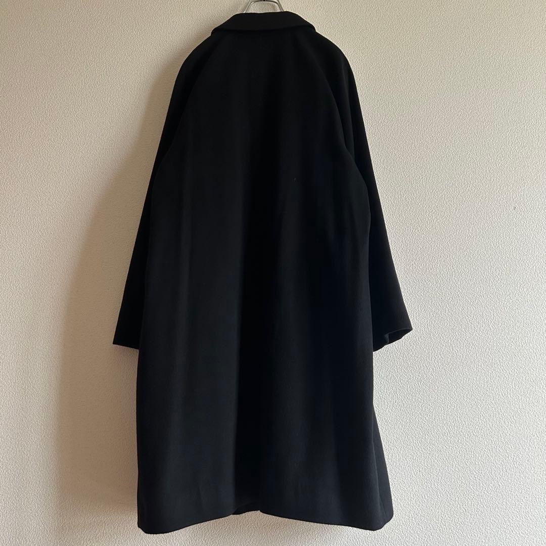 nestRobe CONFECT ステンカラーコート カシミヤ混 ブラック