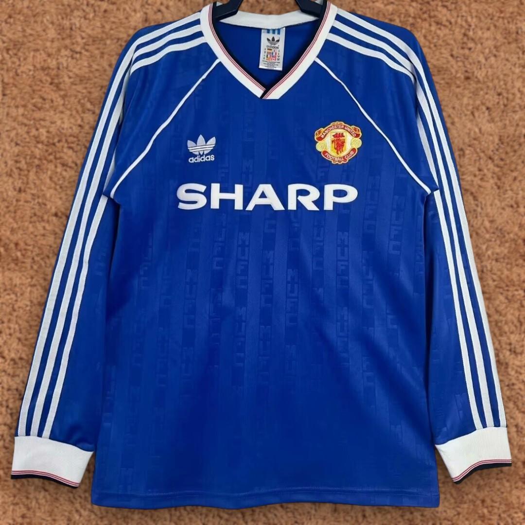 1988-90 マンチェスター・ユナイテッド アウェイ 長袖 - メルカリ
