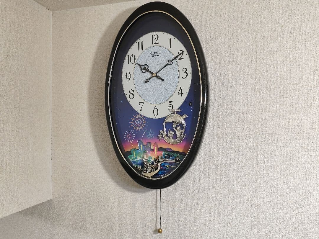 スモールワールド ナイトビュー からくり時計 メロディ 動作確認済み 貴重