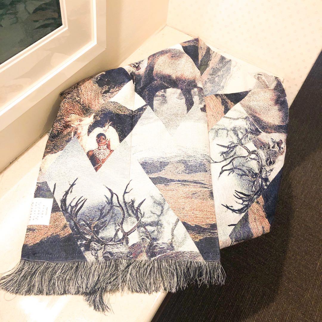 みゅう様　アッシュペーフランス STOF アニマルプリントストール