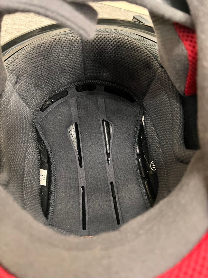 未使用チーク付き SHOEI Z-7 インシジョン Lサイズ ミラーシールド