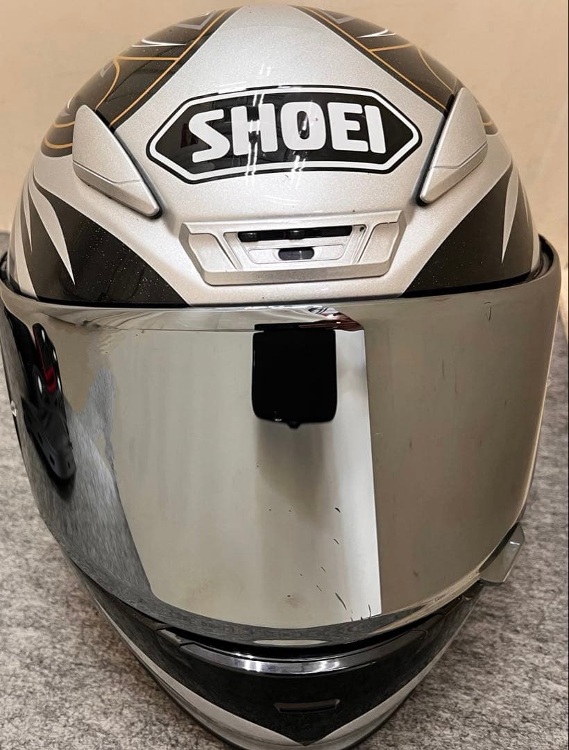 未使用チーク付き SHOEI Z-7 インシジョン Lサイズ ミラーシールド