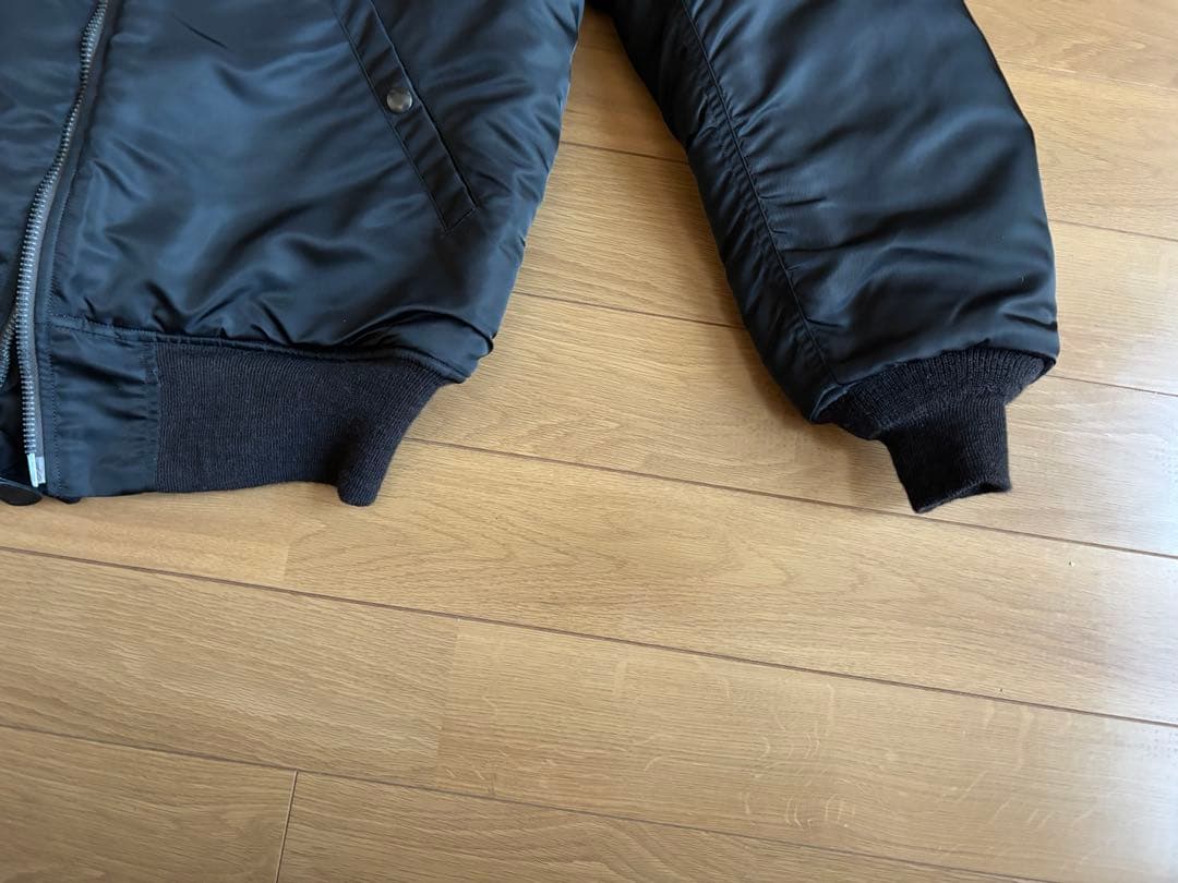 William Gibson MA-1 フライトジャケット 38R ブラック