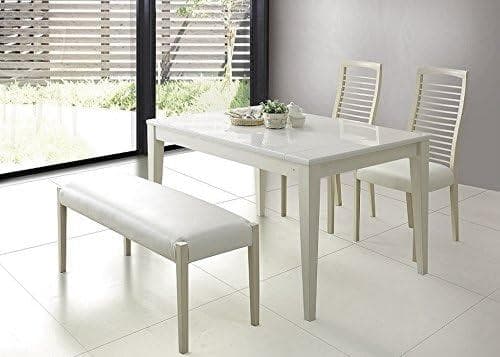 BLO DC WH 2脚 ダイニングチェア ホワイト タモ材 BLO WH 2脚