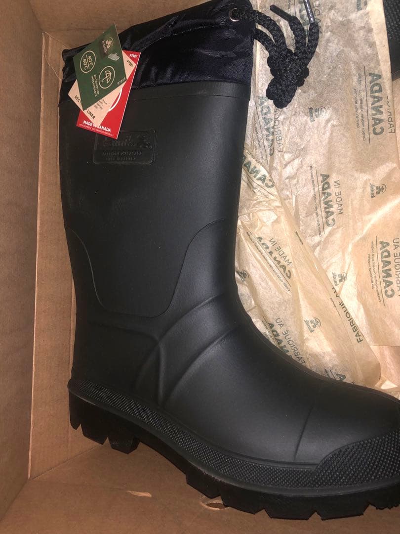 新品 未使用 カミック カナダ製 防寒長靴 スノーブーツ フォレスター 26cm