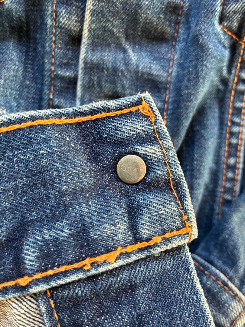 60s〜70s Levi's 70505 bige 42 デニムジャケット　美品