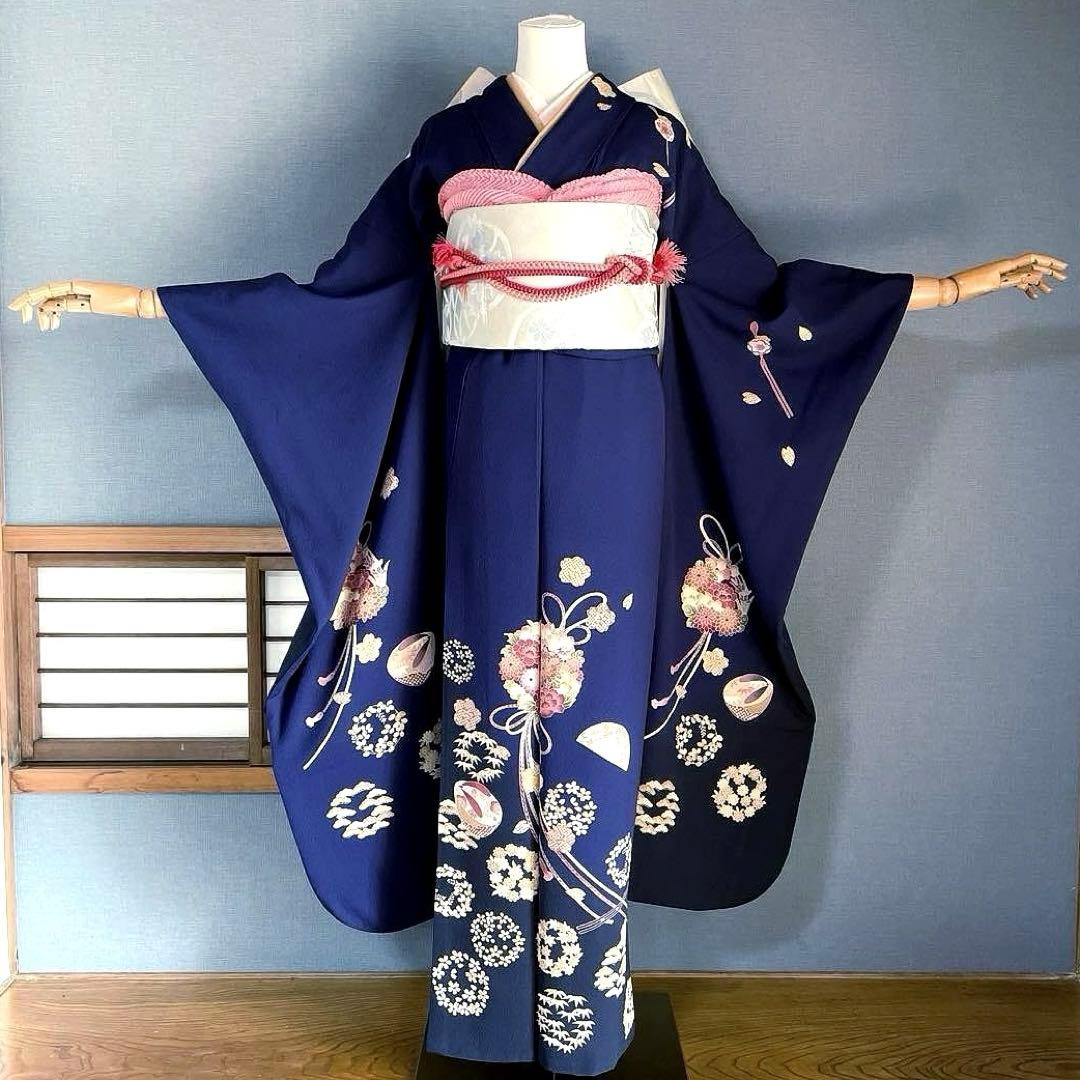 まる様専用ページ 手描き友禅 成人式振袖 振袖 裄丈69 - メルカリ