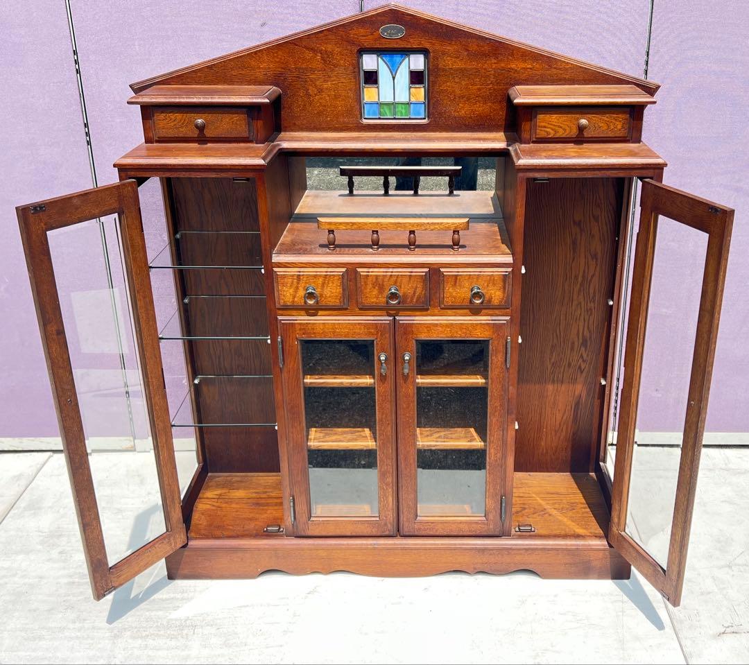 旭川家具 民芸家具 旭川 棚板・サイドボード レト アンティーク 楽天市場】バッカス サイドボード126 北海道家具 旭川 インテリアえぞ