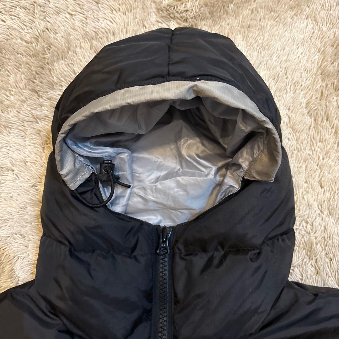 マウンテンリサーチ　ハーフジップ　プルオーバータイプ　ダウンジャケット　黒