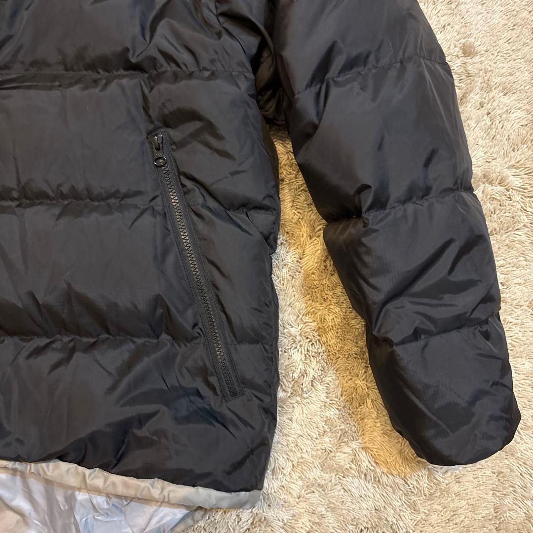 マウンテンリサーチ　ハーフジップ　プルオーバータイプ　ダウンジャケット　黒