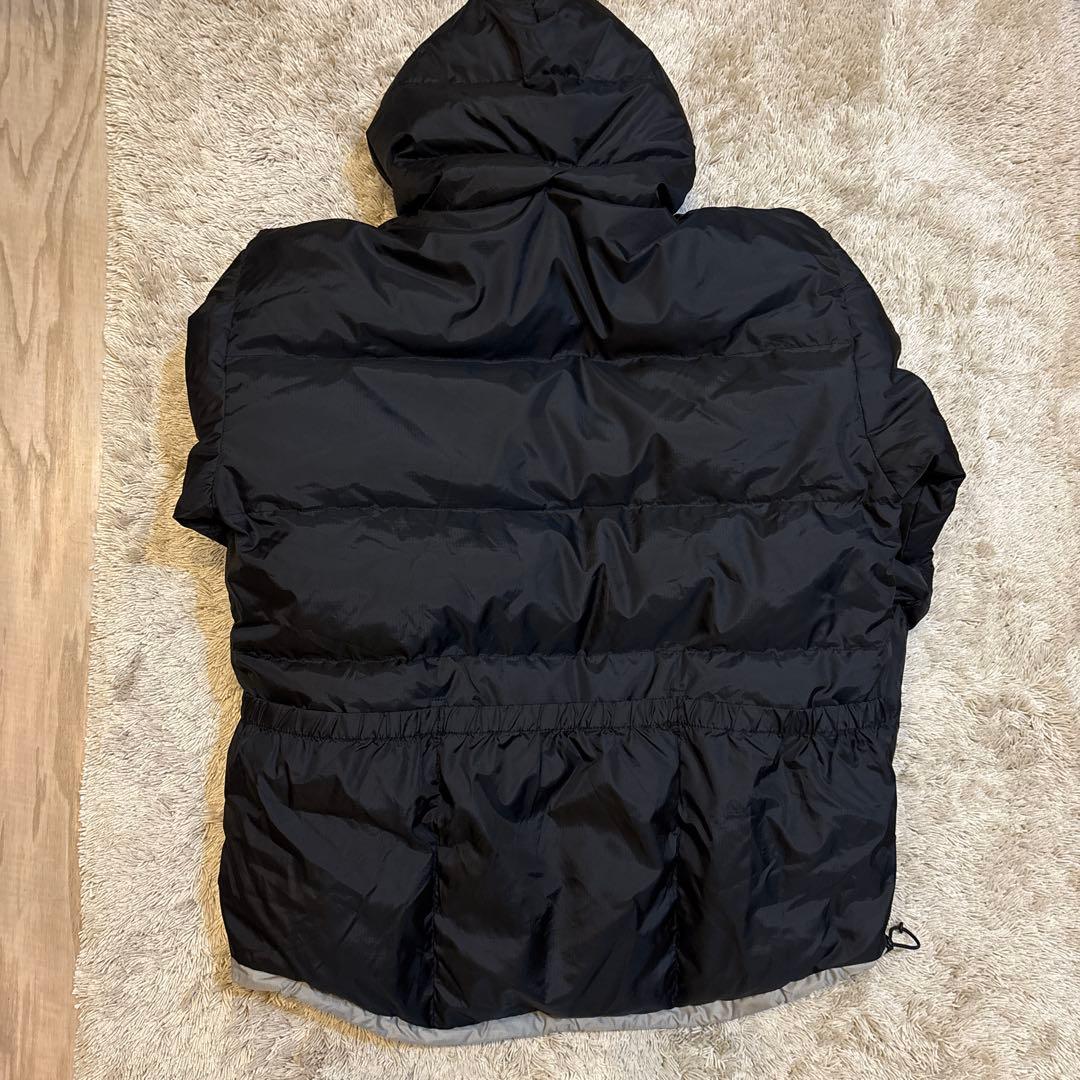 マウンテンリサーチ　ハーフジップ　プルオーバータイプ　ダウンジャケット　黒