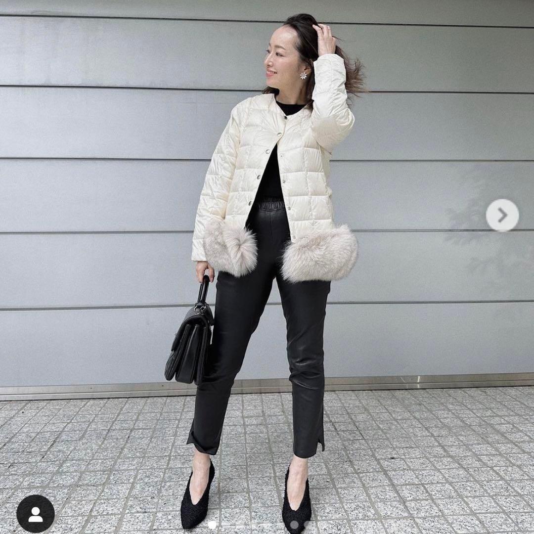 TAION EXTRA タイオンエクストラ フォックスファー 試着のみ美品