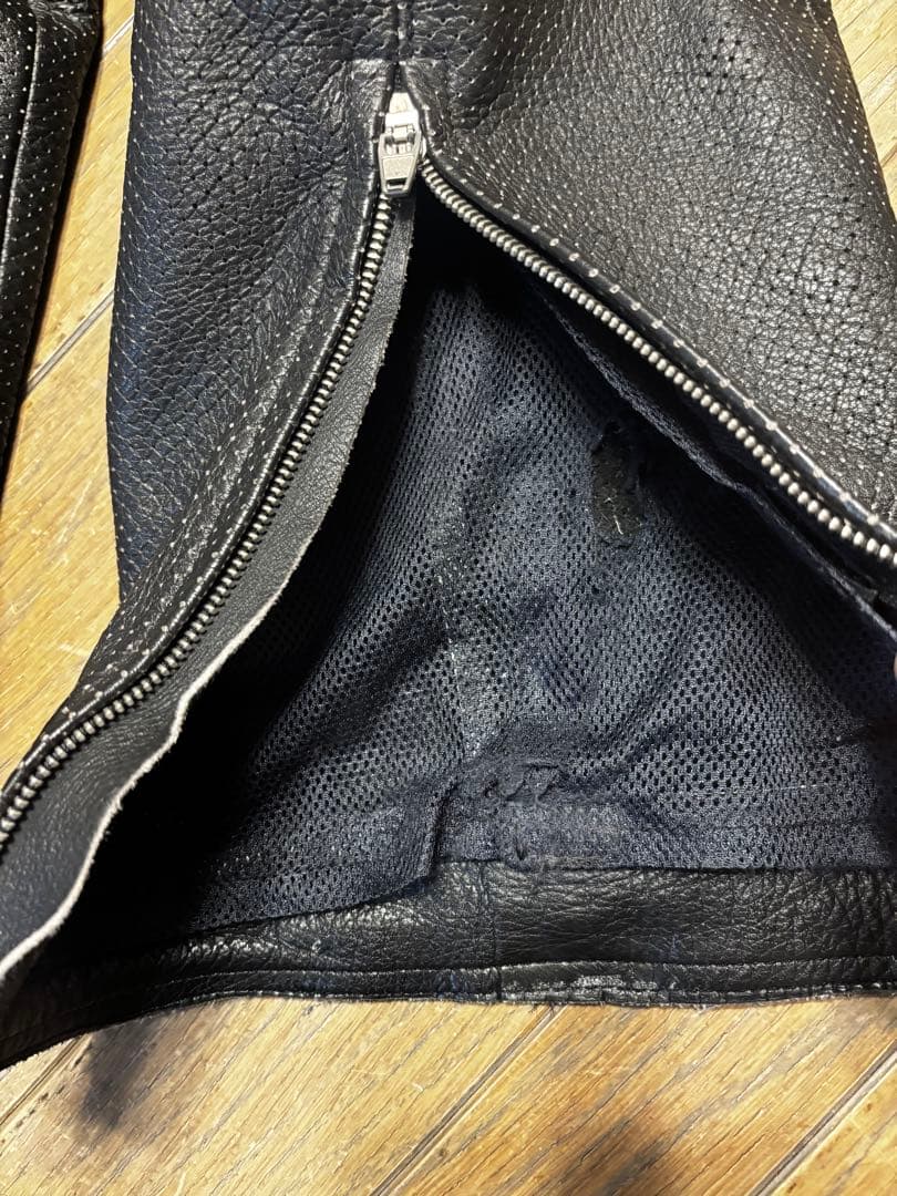 カ*ナ様 クシタニ　メッシュレザーパンツ