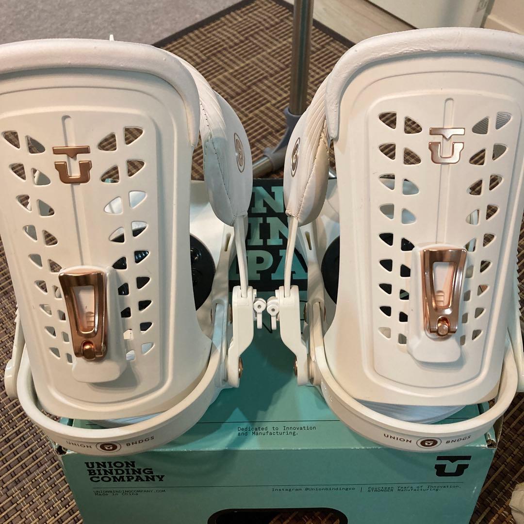 け*ぴ様 TRILOGY ビンディング 2018/2019 ホワイト M