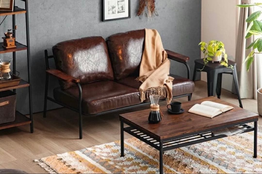 オンライン ショップ 安い家具・インテリア - 【専用】レザー ソファ 2