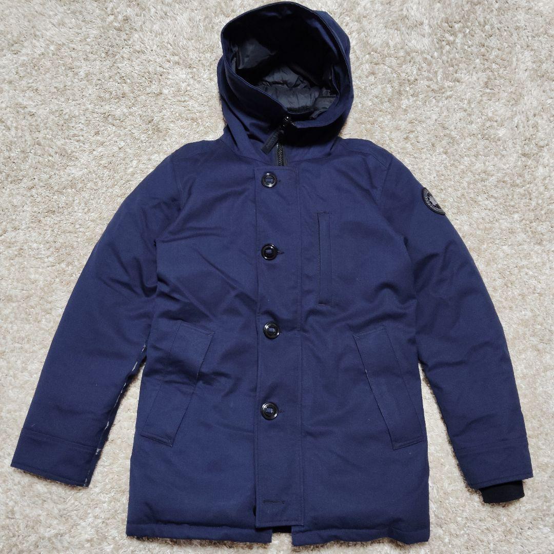 美品 カナダグース ブラックレーベル クレストン ダウン 紺 3