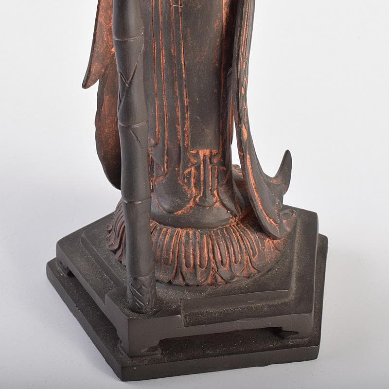 仏教美術　樹脂製　レプリカ　百済観音　仏像　置物　高さ約36㎝　M　R7660B