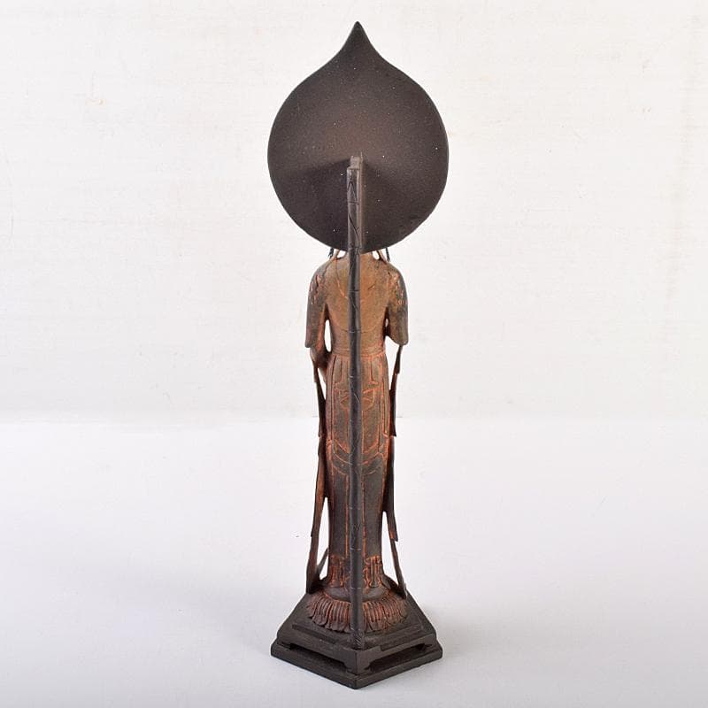 仏教美術　樹脂製　レプリカ　百済観音　仏像　置物　高さ約36㎝　M　R7660B