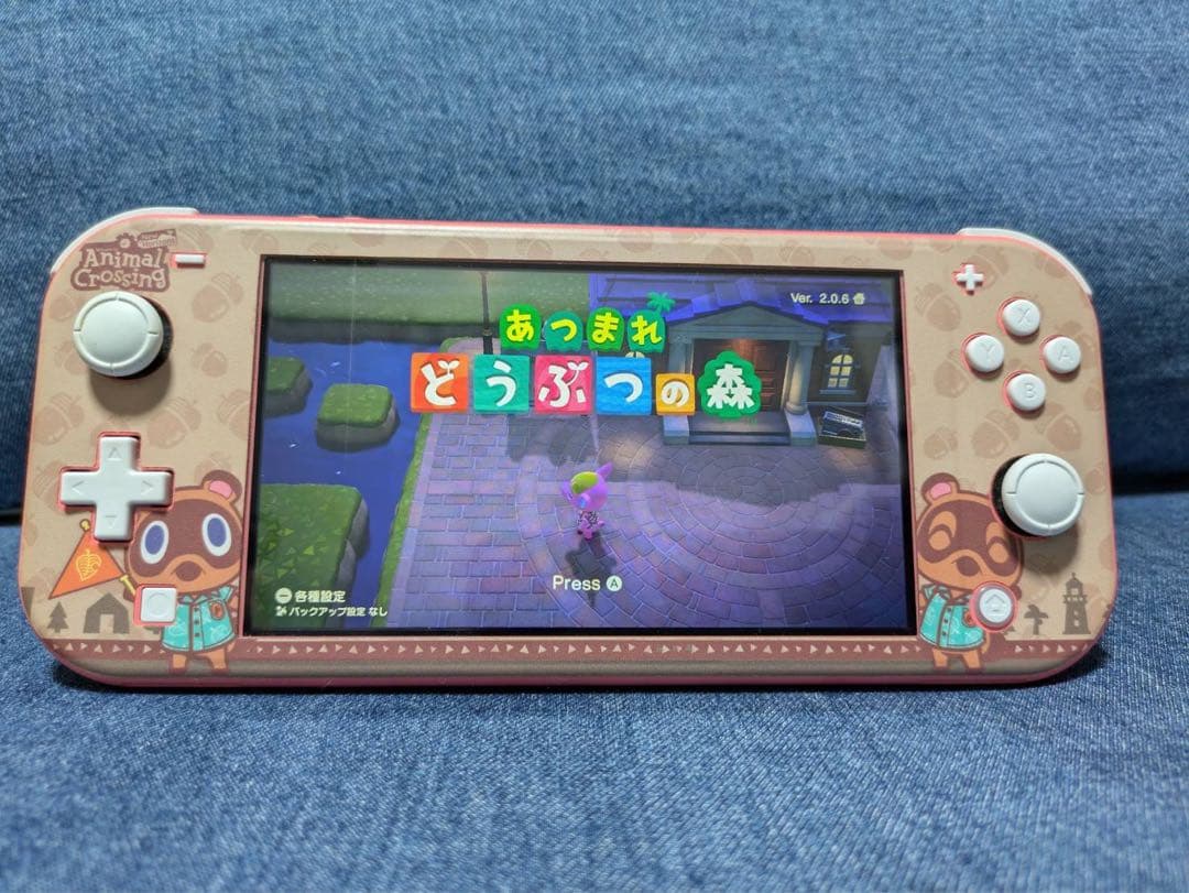 Nintendo Switch Lite ピンク 本体　あつ森ソフト