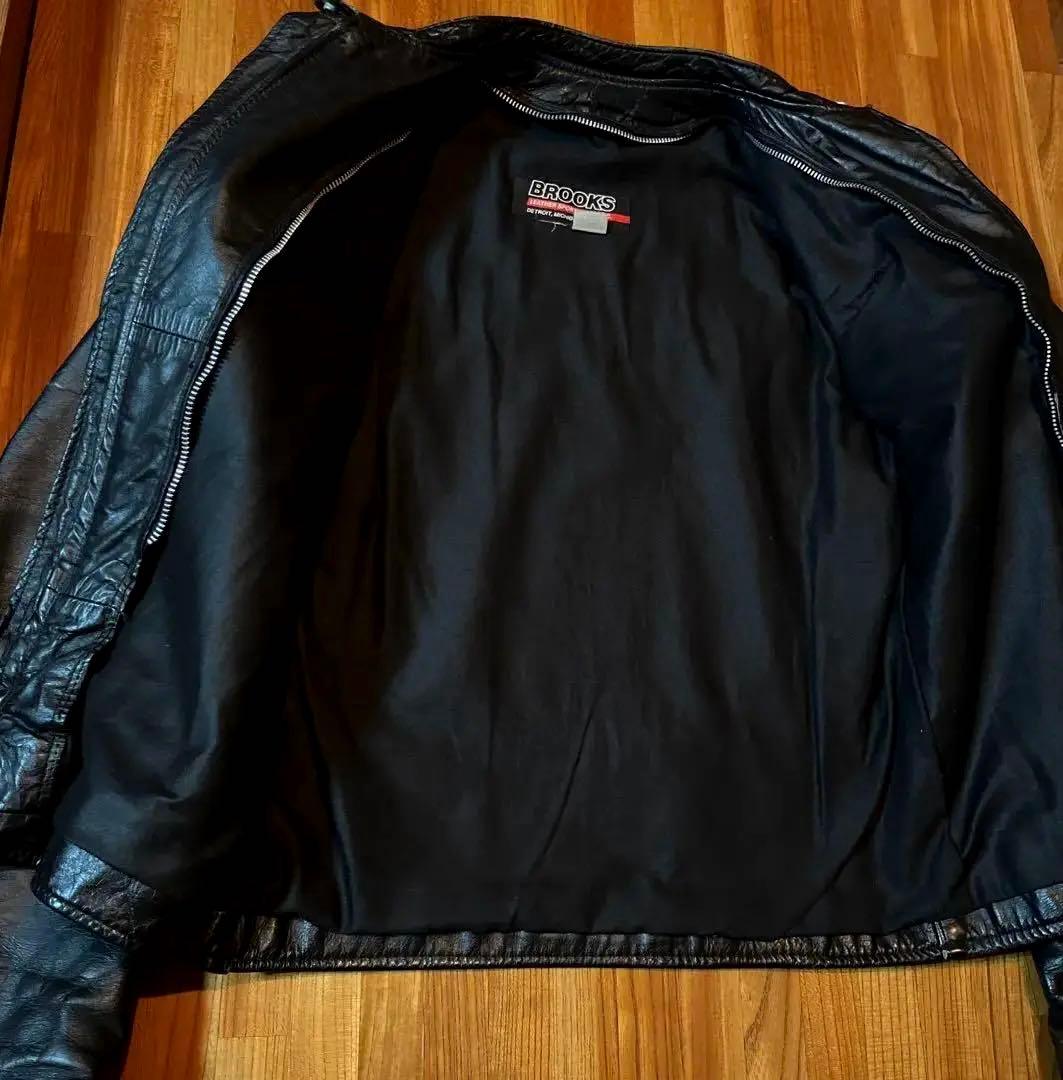 Broocks ブルックス レザージャケット ライダース ヴィンテージ