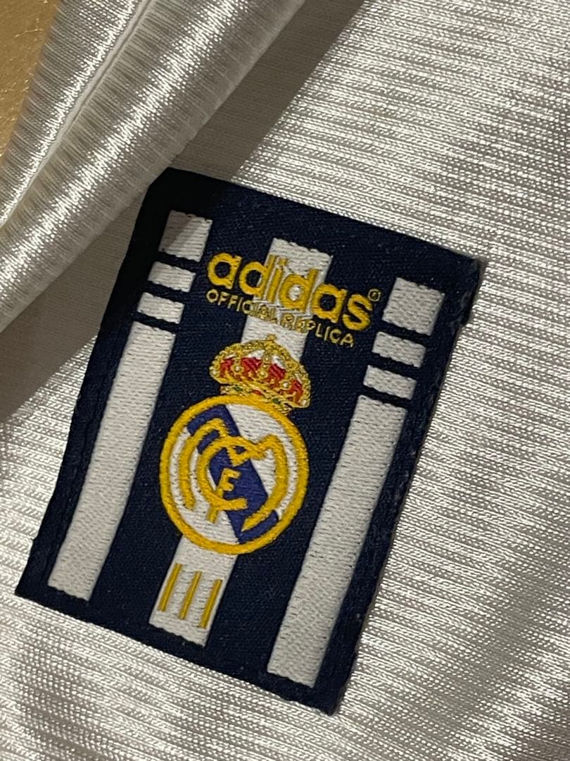 アディダスレアルマドリード周年記念ホームユニフォームTeka 復刻版 99/00