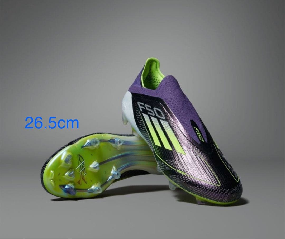 F50 ELITE レースレス ファストリボーン FG 26.5cm 新品 限定 - メルカリ