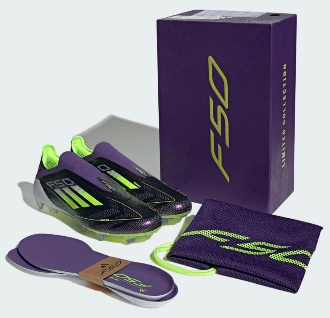 F50 ELITE レースレス ファストリボーン FG 26.5cm 新品 限定 - メルカリ