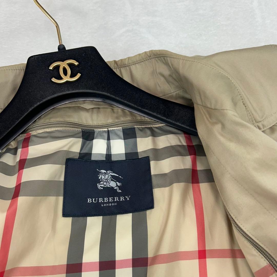 J481 美品 L バーバリーロンドン ライナー付き ステンカラーコート メンズ