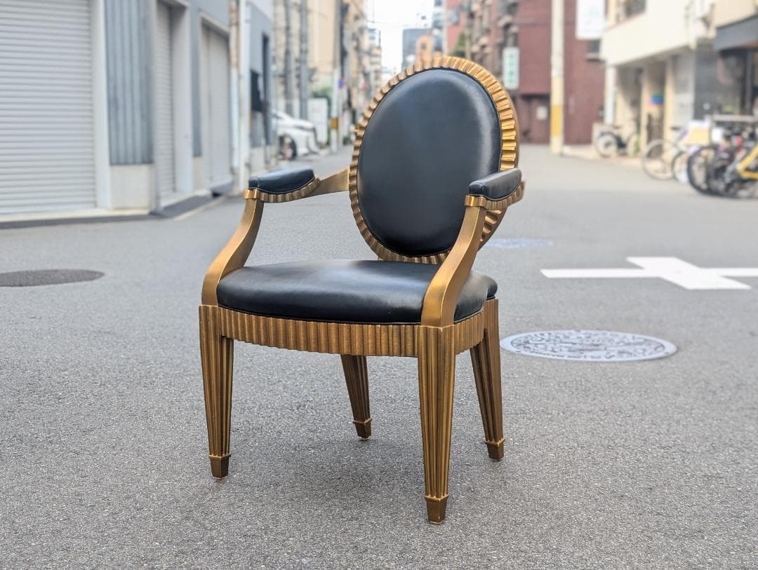 日本未上陸☆アメリカ製／DONGHIA社／Flute／フルーテ／サイドチェア