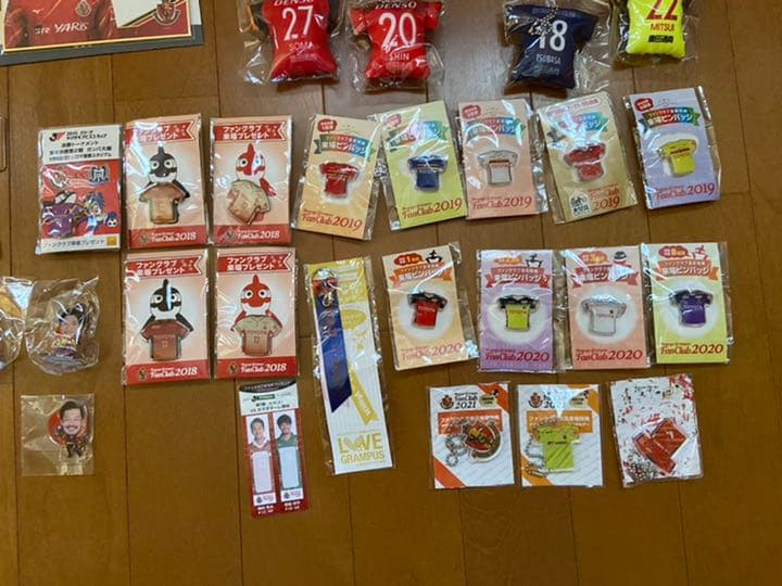 名古屋グランパス　グッズ　引退セット