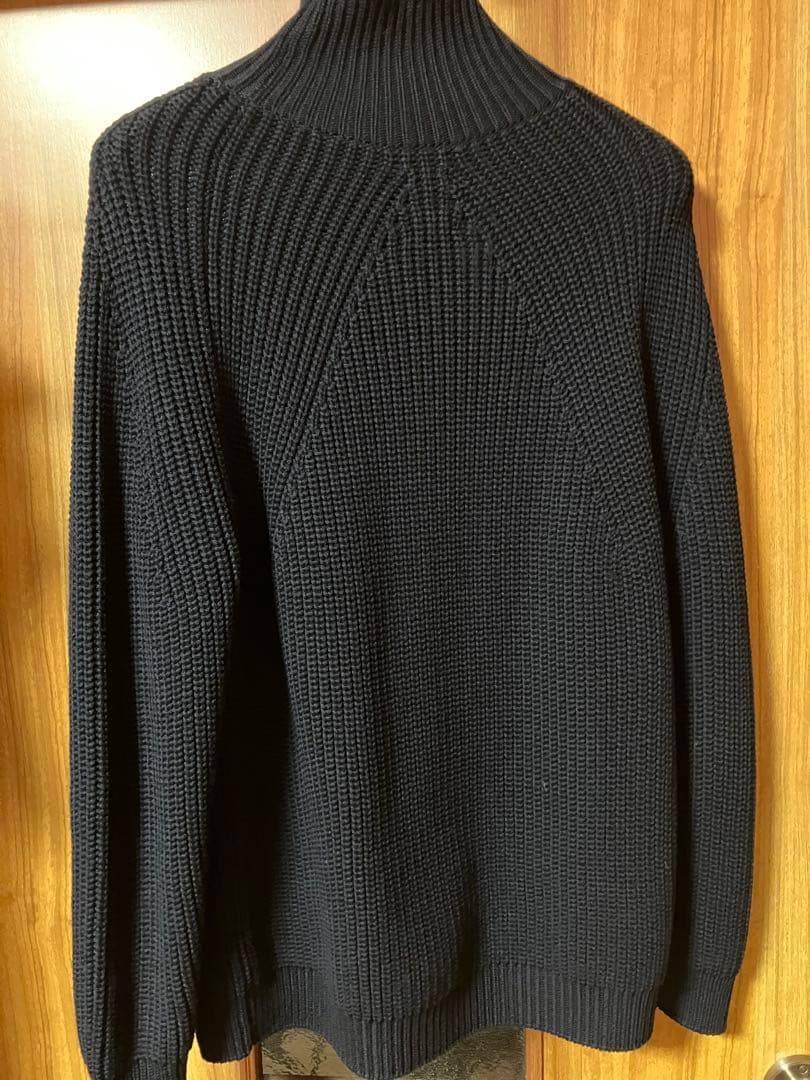 バトナー ニット セーター ハイネック BN-21FM-024 サイズ1 紺色