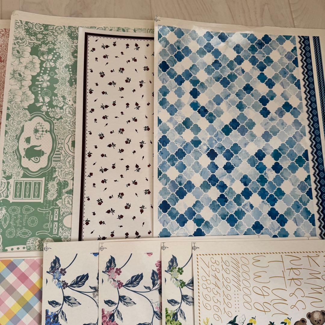 5ポーセラーツ用転写紙 21枚セット