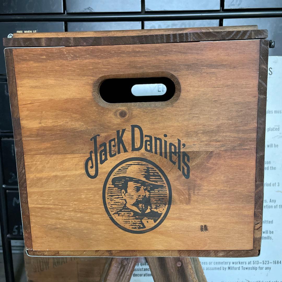 USA Jack Daniel's wooden box ジャックダニエル 木箱