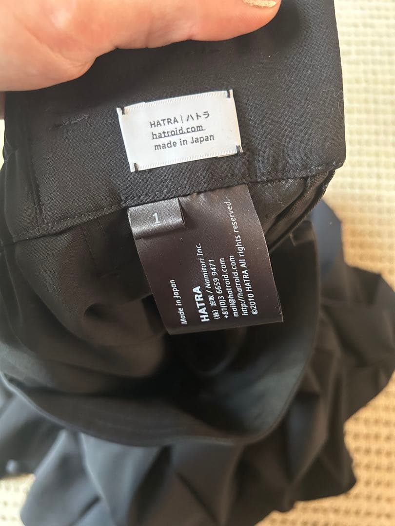 hatra 袴プリーツパンツ