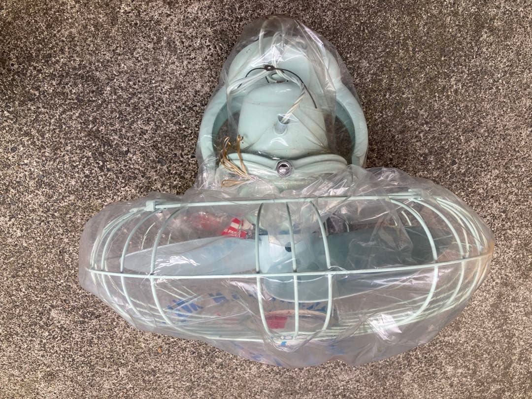 【新品 未使用 美品】三菱扇風機　天井扇風機　壁掛扇風機　昭和レトロ