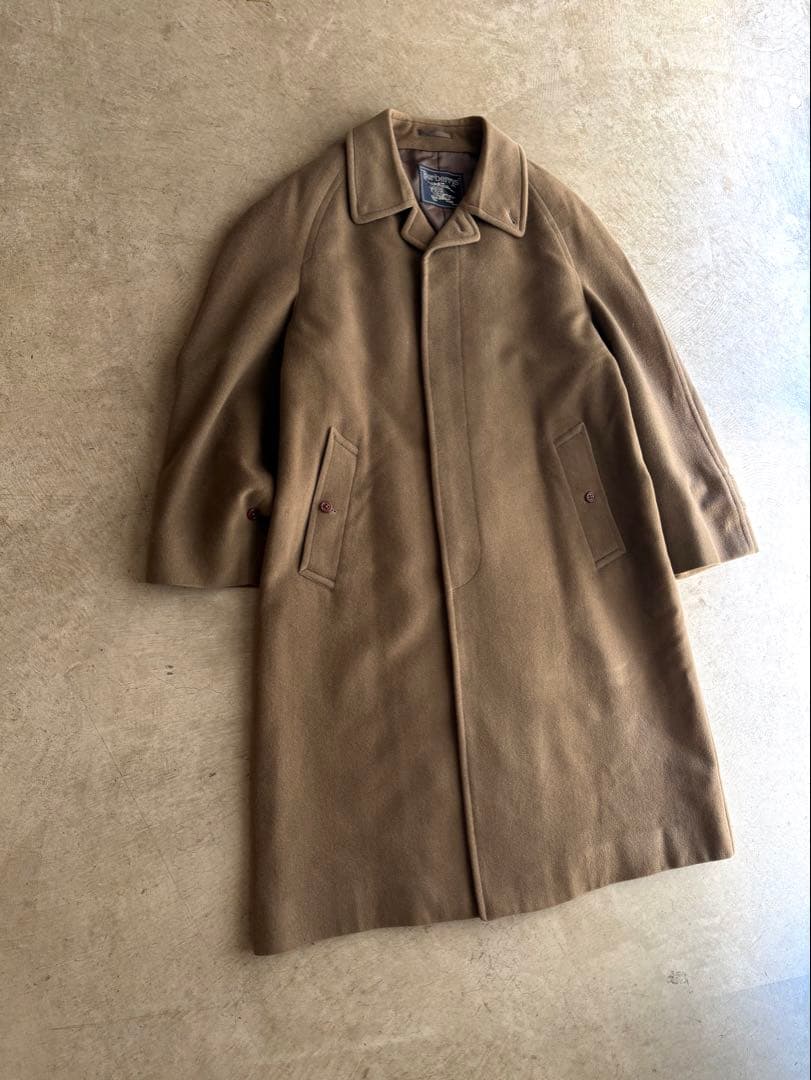 m*い様 ビンテージ Burberrys ウール カシミヤ ステンカラーコート