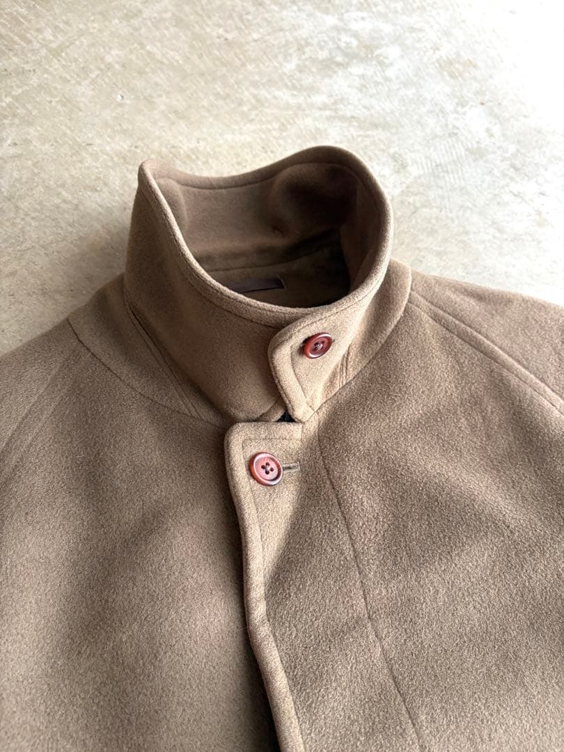 m*い様 ビンテージ Burberrys ウール カシミヤ ステンカラーコート