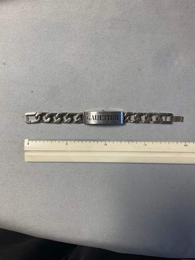 ジャンポールゴルチエ　チェーンブレスレット兼時計